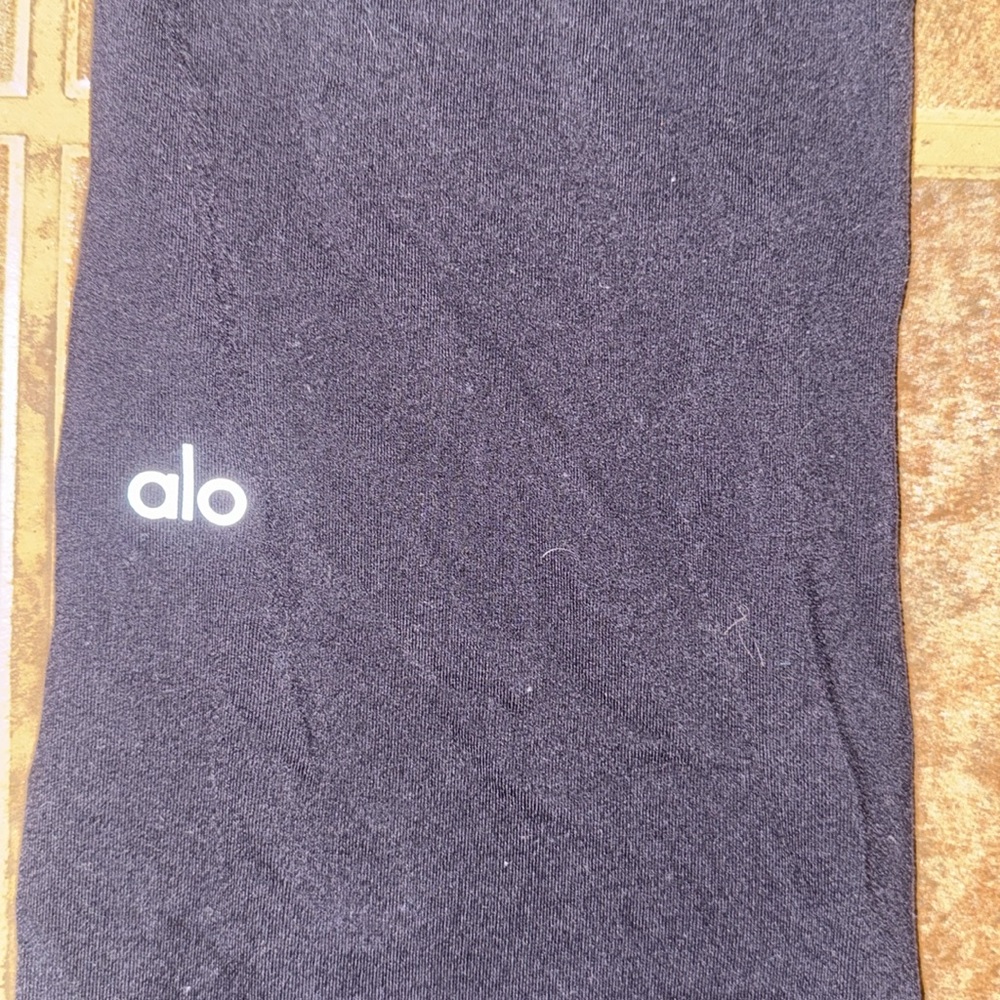 ALO yoga Airbrush High-Waist Bootcut Legging black size medium - Picture 4 of 7